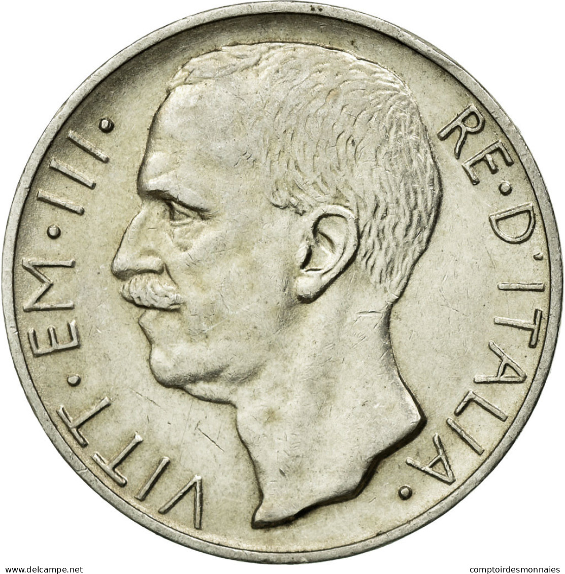 Monnaie, Italie, Vittorio Emanuele III, 10 Lire, 1927, Rome, SUP, Argent - 1900-1946 : Victor Emmanuel III & Umberto II