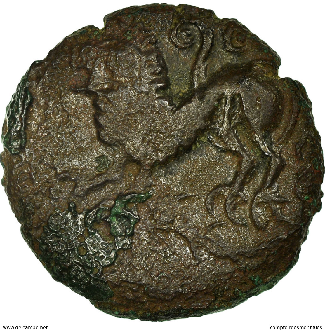 Monnaie, Rèmes, Bronze Æ, TB, Bronze, Delestrée:595 - Celtic