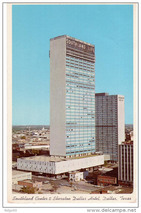 Dallas - Southland Center And The Sheraton Dallas Hotel - Dallas