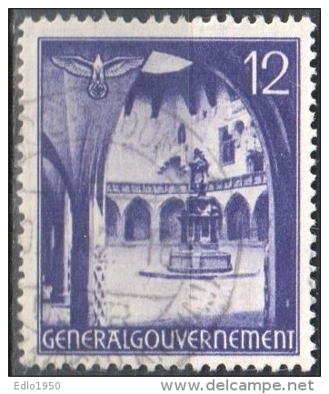 Poland - Generalgouvernement - 1941 Mi 67 Gestempelt /used - General Government