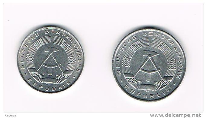 ¨ D.D.R. 5  En 10 PFENNIG  1975/1965 A - 10 Pfennig