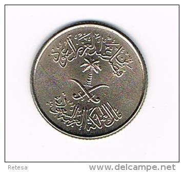 - -SAUDI  ARABIA  5  HALALA  1392 ( 1972 ) - Arabie Saoudite