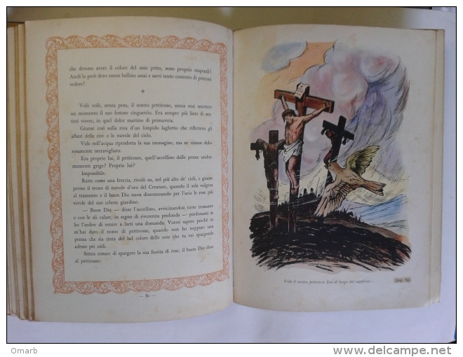 Lib318 Le Più Belle Leggende Di Gesù 1956, Paravia, Fumagalli, Religione Con Dedica E Timbro Ecclesiale, Curiosità - Religion