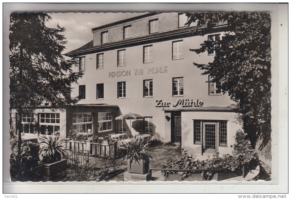 5484 BAD BREISIG - NIEDERBREISIG, Hotel Pension "Zur Mühle", 1961 - Bad Breisig