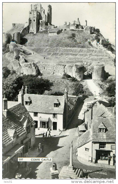Royaume-Uni - Angleterre - Dorset - Swanage - Corfe Castle - Château - Semi Moderne Petit Format - état - Swanage