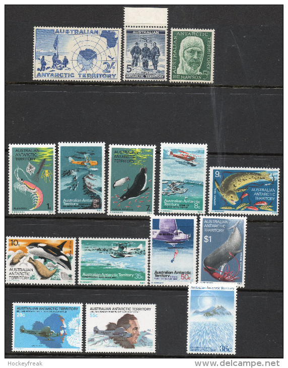 Australian Antarctic Territory 1957-1986 - Selection Of MNH Issues From Period Cat £12.60 - See Full Description Below - Mezclas (max 999 Sellos)