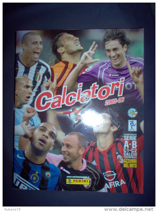 ALBUM PANINI CALCIATORI 2005/2006 - VUOTO - - Edizione Italiana