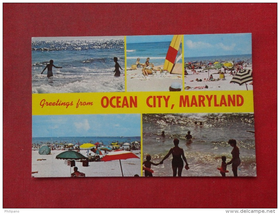 MD - Maryland> Ocean City   Multi View Greetings -ref 1427 - Ocean City