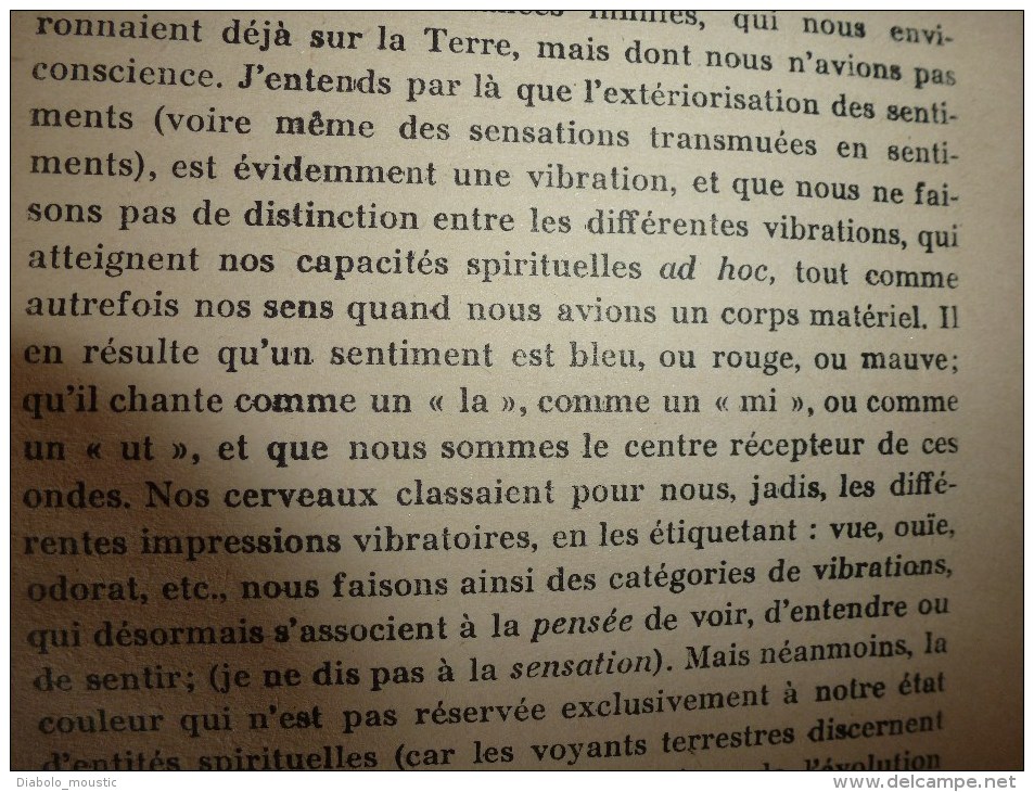 1929 Edition Originale : LETTRES De PIERRE (une écriture Automatique Transmise Par L'au-de-là) Révélée Authentique - 1901-1940