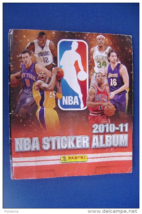 PFZ/35 Album Figurine NBA 2010-11 Ed.Panini STICKERS - BASKET STICKER ALBUM - Autres & Non Classés