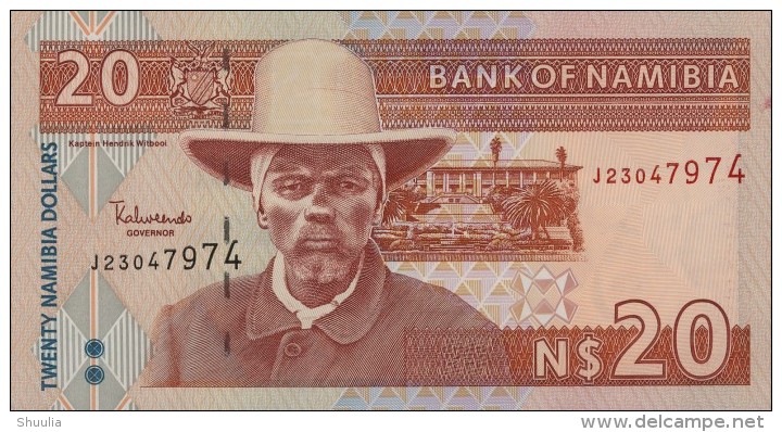 Namibia 20 Dollars 2002 Pick 6 UNC - Namibia