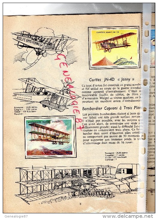 ENCYCLOPEDIE PAR LE TIMBRE - AVIATION- AVION-  FORTERESSE VOLANTE-SKYROCKET-CHASSEUR-MUSTANG-BOMBARDIER-FOKKER-HYDRAVION - Other & Unclassified