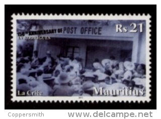 (035) Mauritius / Maurice  2011  Rodriguez Post Office   ** / Mnh  Michel  1107 - Maurice (1968-...)