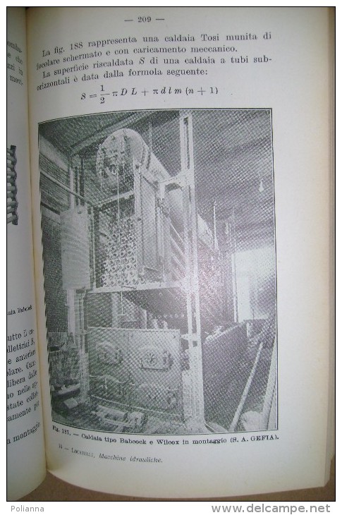 PCH/5 Locatelli MACCHINE TERMICHE IDRAULICHE Lattes 1963 - Altri & Non Classificati