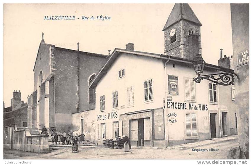 Malzéville       54      Rue De L'Eglise     (voir Scan) - Otros & Sin Clasificación