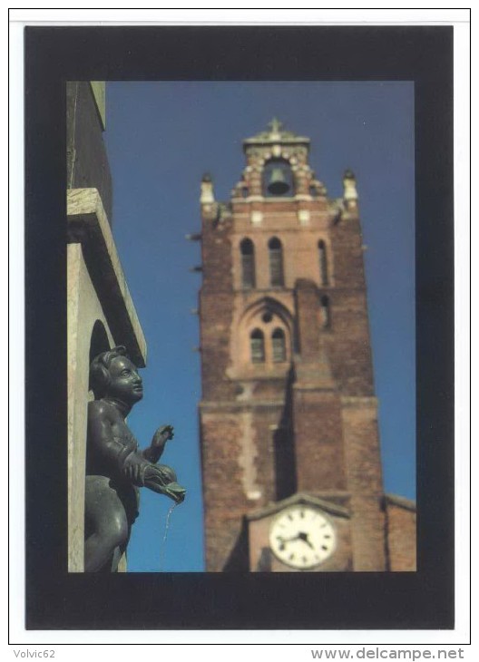 Carte Photo In´edite Toulouse Clocher Cathedrale Saint Sernin Sierpinski 315021 - Languedoc-Roussillon