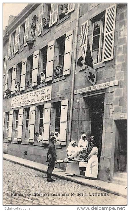 Langres   52   Guerre 14/18   Croix Rouge - Langres