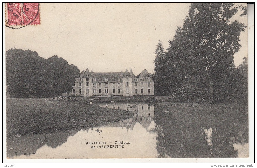Auzouer Chateau De Pierrefitte - Autres & Non Classés
