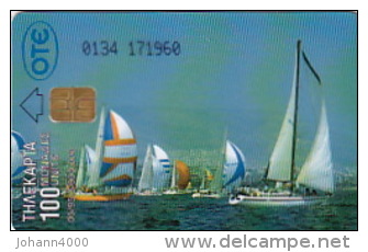 Telefonkarte Griechenland  Chip OTE   Nr.132   1995  Ø134  Aufl.  2.000.000 St. Geb. Kartennummer   17196Ø - Griechenland