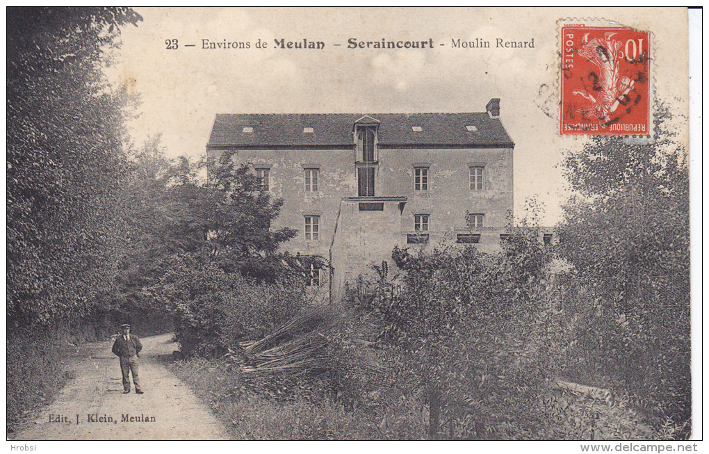 SERAINCOURT,  Moulin Renard, Deux Scans - Seraincourt