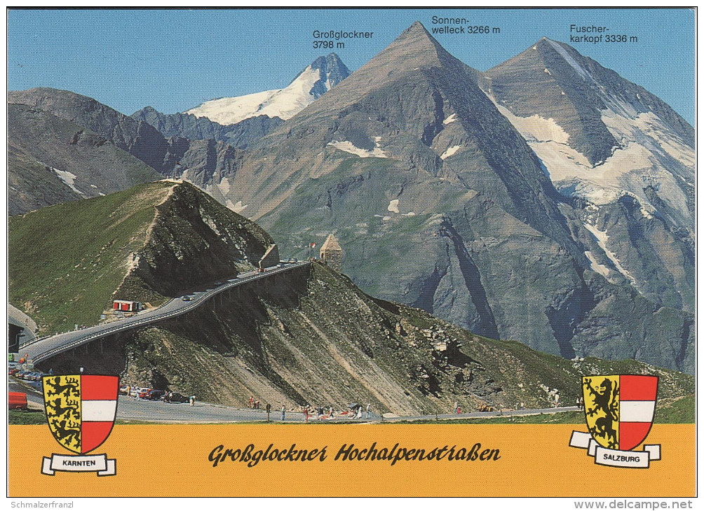 AK Grossglockner Hochalpenstrasse Bei Heiligenblut Kals Matrei Kaprun Zell Am See Fusch Mittersill Fuschertörl - Obertauern