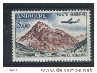 Timbre ANDORRE  FRANÇAIS N°  6 Neuf **  Poste  Aérienne - Airmail