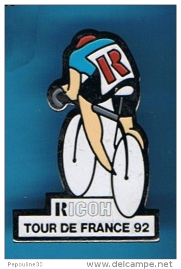 PIN´S //   . TOUR DE FRANCE 92  RICOH - Radsport