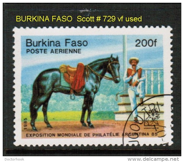 BURKINA FASO    Scott  # 729 VF USED - Burkina Faso (1984-...)