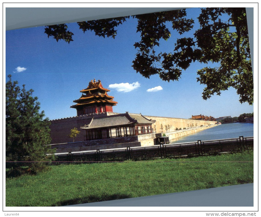 (677) China Temple - Tour D'Angle Cité Interdite - - Buddhismus