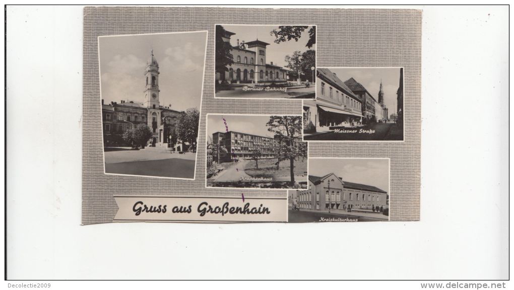 N5219 Grossenhain Multi Views   Germany  Front/back Image - Grossenhain