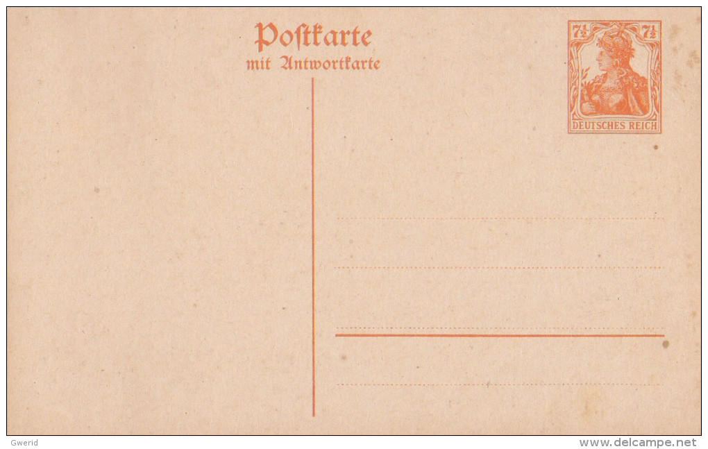 ALLEMAGNE  - ENTIER POSTAL - Cartes Postales