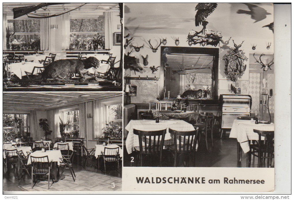 0-1292 WANDLITZ, Waldschänke Am Rahmersee - Wandlitz