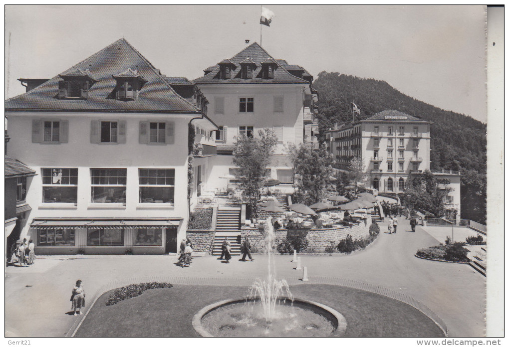 CH 6373 ENNETBÜRGEN, Bürgenstock Hotels, 1957 - Ennetbürgen