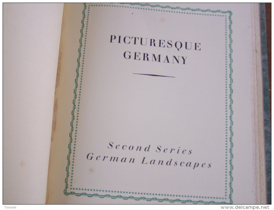 PICTURESQUE GERMANY by GERBER 4 series in one book ART CULTURE GALLERIES LANDSCAPE MUNICH BAVARIAN