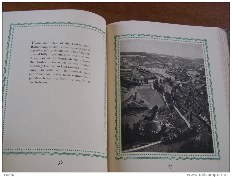 PICTURESQUE GERMANY by GERBER 4 series in one book ART CULTURE GALLERIES LANDSCAPE MUNICH BAVARIAN