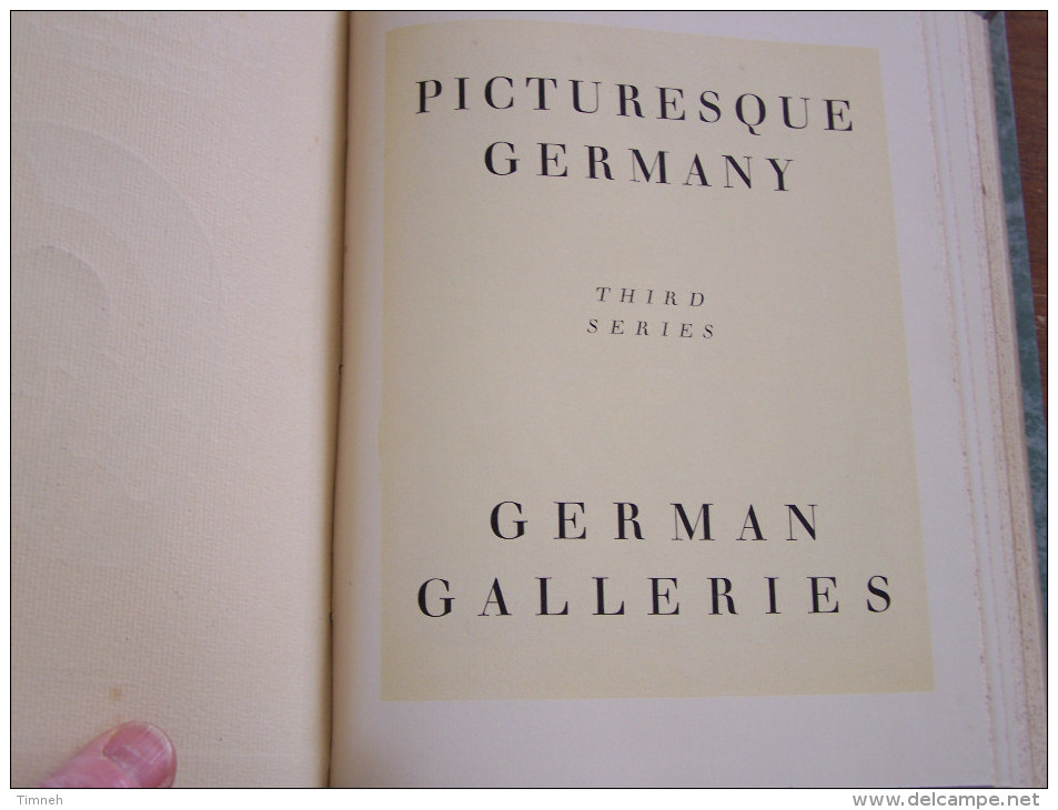 PICTURESQUE GERMANY by GERBER 4 series in one book ART CULTURE GALLERIES LANDSCAPE MUNICH BAVARIAN