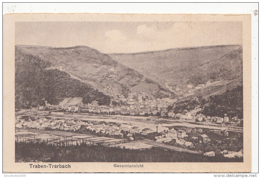 BF19241 Traben Trarbach Gesamtansicht  Germany Front/back Image - Traben-Trarbach