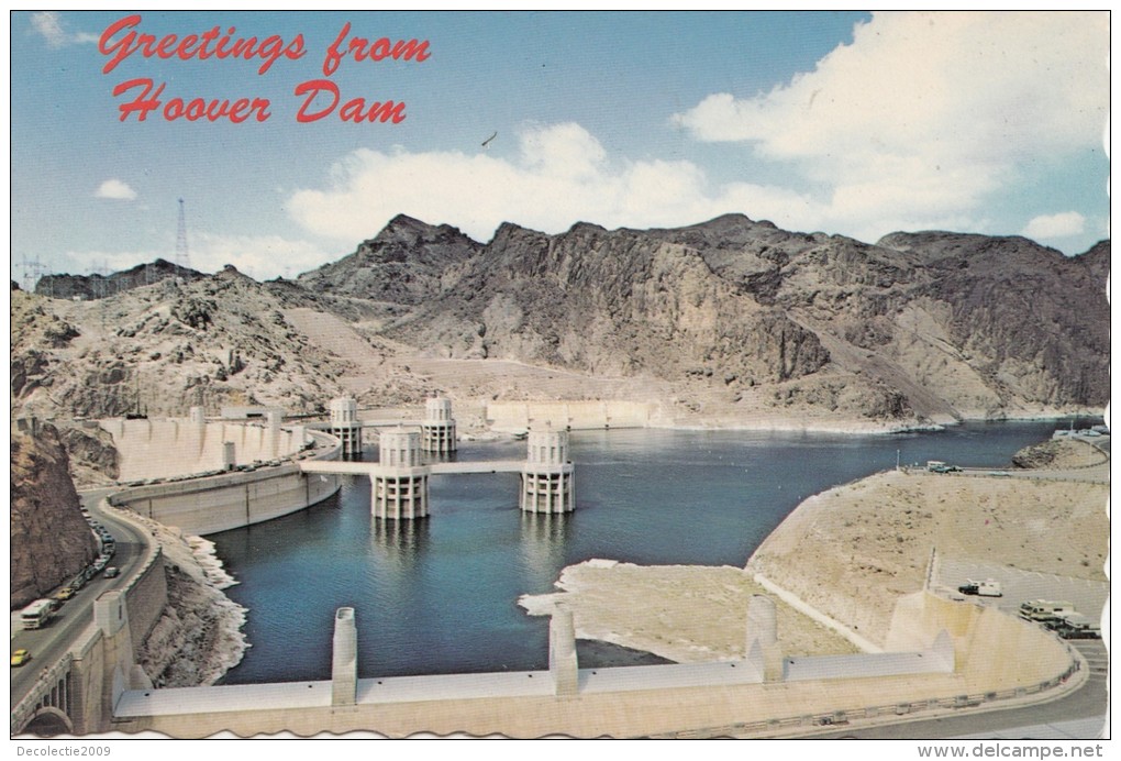 BF18744 Hoover Dam The Highest Dam In The Workd Nevada USA  Front/back Image - Autres & Non Classés