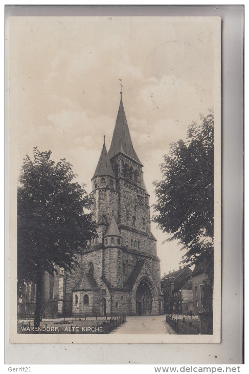 4410 WARENDORF, Alte Kirche, 1928 - Warendorf