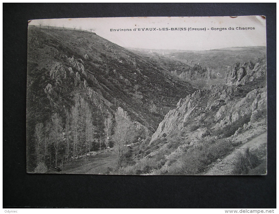 Environs D'Evaux-les-Bains(Creuse)-Gorges Du Chacros 1907 - Limousin