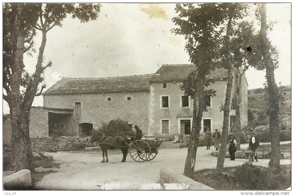 Lozere Grandrieu : Ferme De La Monteyre, Route De Saugues Et De Laval, Retirage Photo - Gandrieux Saint Amans