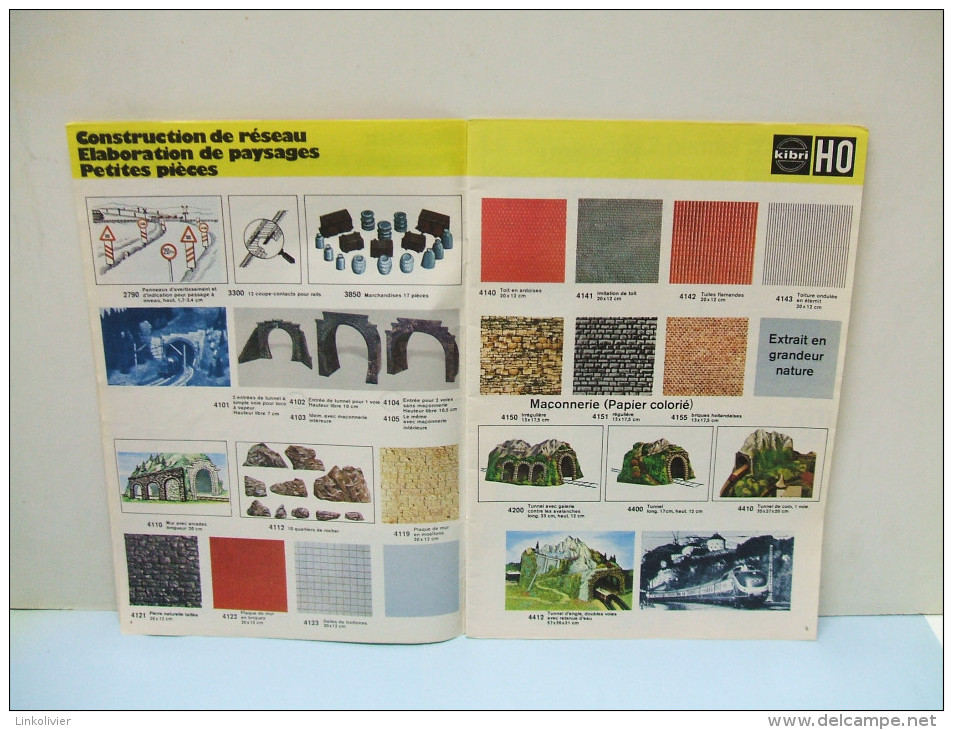 CATALOGUE KIBRI 1974 / 1975 Accessoires De Chemin De Fer HO + N - Modelbouw