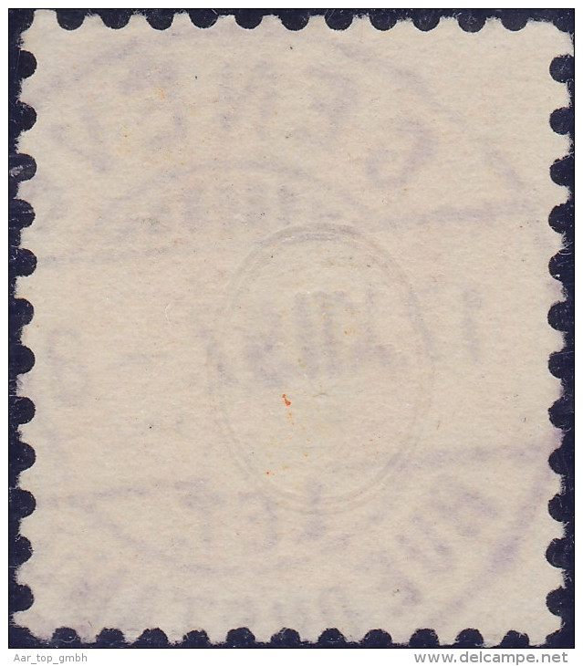 Heimat GE GENEVE 1897-12-17  Rue Du Stand  Voll-Stempel Auf 20Rp. Stehende Zu#66D - Oblitérés