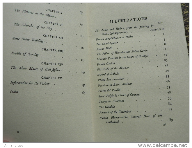 * THE STORY OF SÉVILLE * ,W.M. Gallichan ,Coll.Mediaeval Towns ,London 1910. (Spain / La Historia De Sevilla) - Viajes/Exploración