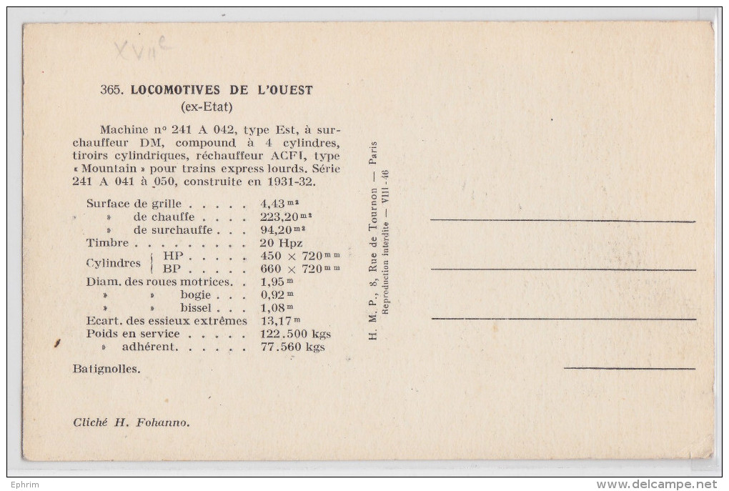 PARIS XVIIe - Locomotives De L'Ouest - Gare Des Batignolles - Train - Locomotive - Voie Ferrée - TTB - Distretto: 17