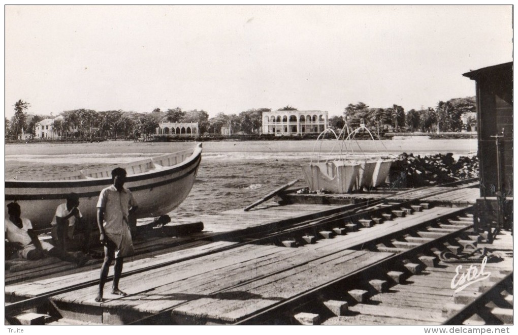 LOME LA COTE VUE DU WHARF - Togo