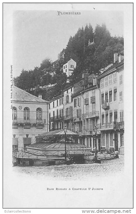 Plombières Les Bains     88   Les Bains Romains Et Chapelle - Plombieres Les Bains