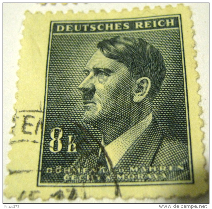 Bohemia And Moravia 1942 Adolf Hitler 8k - Used - Autres & Non Classés