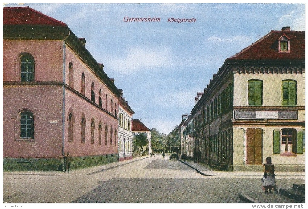 Allemagne  ,  GERMERSHEIM  -   Koniggstrabe - Germersheim