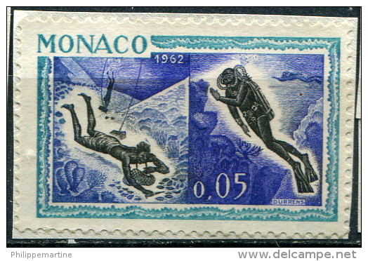Monaco 1962 - YT 591  Sur Fragment - Usados